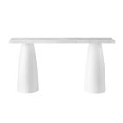 Miranda Kerr Tranquility Harmony Console Table in Milky Mushroom