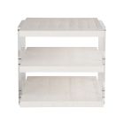 Weekender St Kitts End Table in White Sand