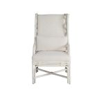 Weekender Santa Rosa Arm Chair in White Rattan