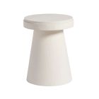 Weekender Madeira Accent Table in White Sand
