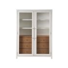 Weekender Seaside Display Cabinet in White Sand