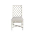 Weekender Marco Side Chair in White Rattan