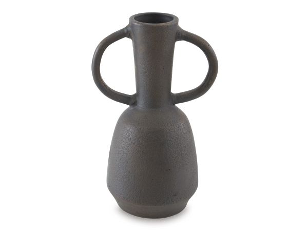 Ashley Furniture Aadeen Vase Tall in Distressed Brown