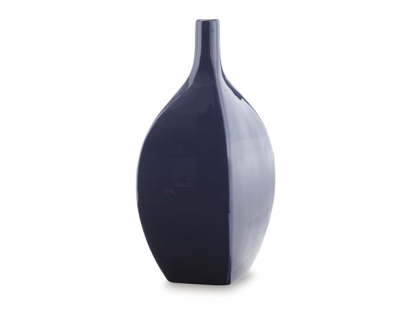 Ashley Furniture Abtinson Vase in Navy