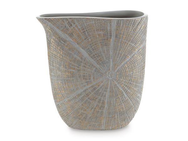 Ashley Furniture Ardenley Vase Small(Set of 2) in Antique Gold
