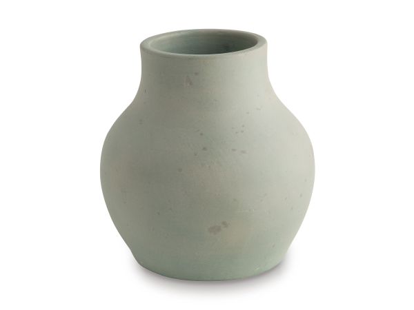 Ashley Furniture Baychester Vase Small in Antique Green