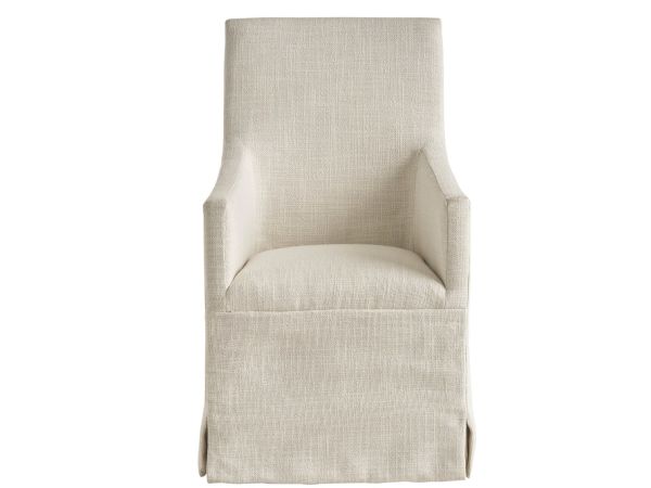 Coalesce Manning Slip Covered Chair in Fog