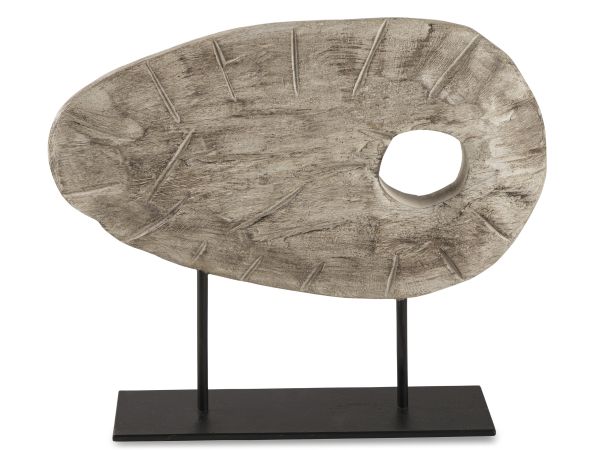 Ashley Furniture Dashburn Sculpture in Antique White/Black