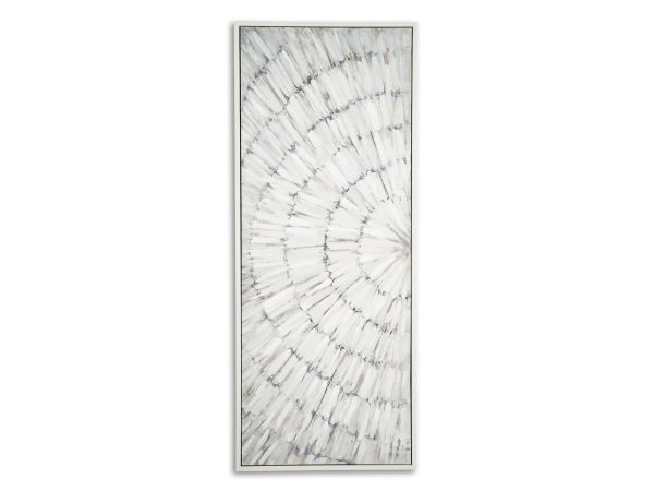 Ashley Furniture Daxonport Wall Art in Gray/Taupe