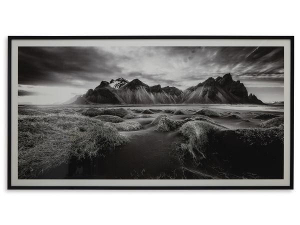 Ashley Furniture Delstone Wall Art in Black/White