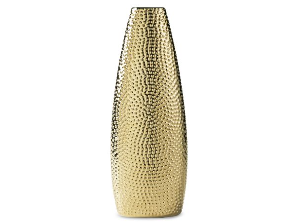 Ashley Furniture Efim Vase Tall in Gold
