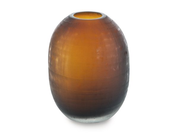 Ashley Furniture Embersen Vase Small(Set of 2) in Amber