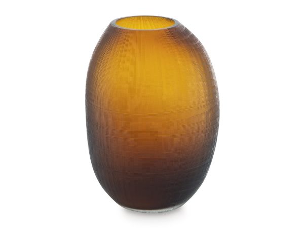Ashley Furniture Embersen Vase (Set of 2) in Amber