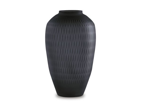 Ashley Furniture Etney Vase in Slate