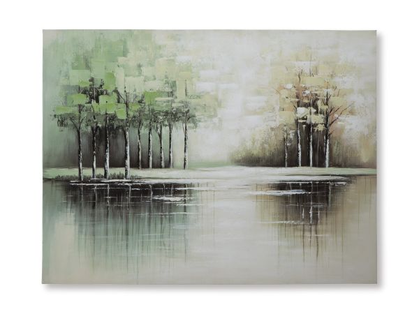 Ashley Furniture Garlenridge Wall Art in Green/Tan/White