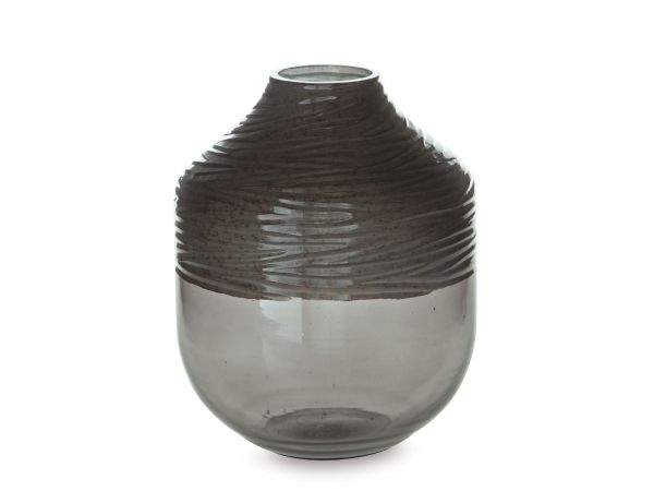 Ashley Furniture Harpwick Vase Large in Iridescent Gray