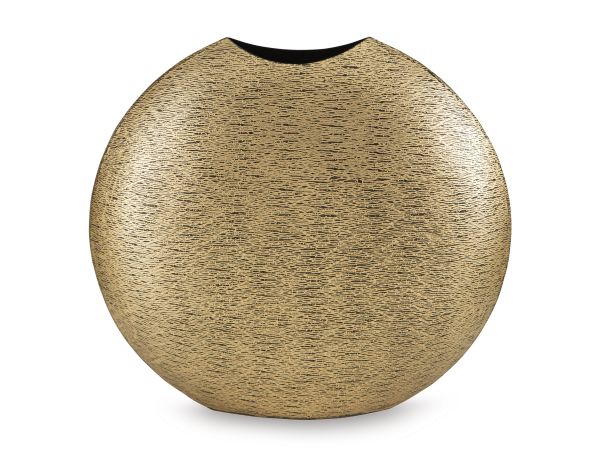 Ashley Furniture Iansboro Vase Big in Antique Gold