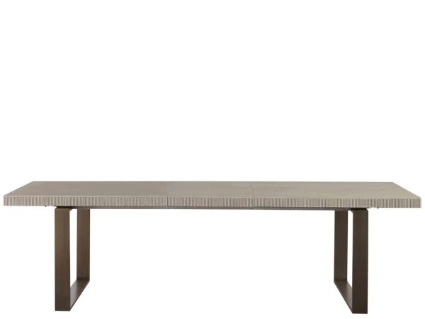 Modern Robards Rectangular Dining Table in Flint