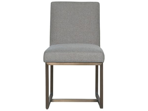 Modern Cooper Side Chair in Bronze