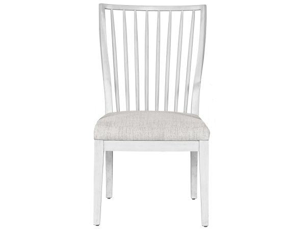 Modern Farmhouse Bowen Side Chair in Picket Fence
