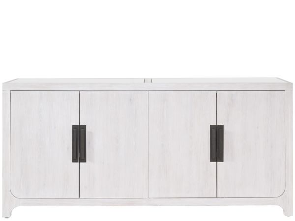 Modern Farmhouse Blair Credenza in Weathered Gray