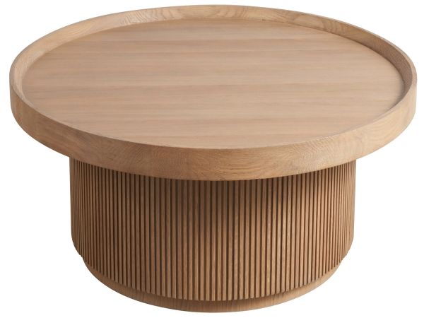 New Modern Lumi Cocktail Table in Natural Oak