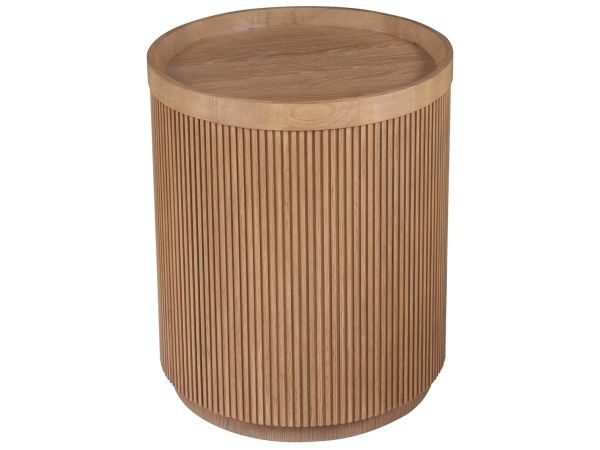 New Modern Lumi Side Table in Natural Oak