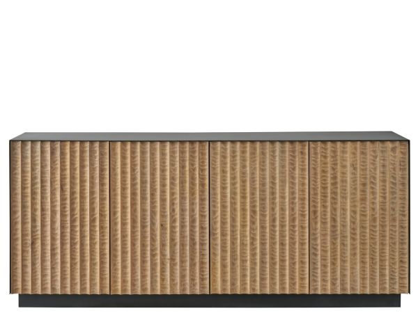 New Modern Noir Credenza in Two Tone