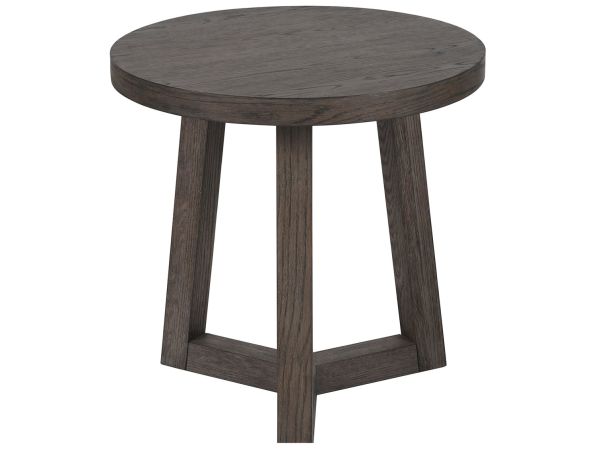 New Modern Muse Bunching Table Small in Washed Charcoal