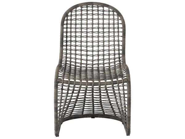 Coastal Living Outdoor Del Mar Dining Chair in Fog