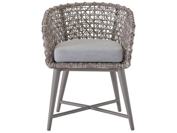 Coastal Living Outdoor Saybrook Dining Chair in Fog