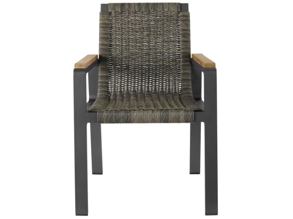 Coastal Living Outdoor San Clemente Dining Chair in Carbon