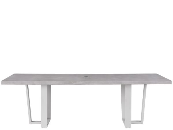 Coastal Living Outdoor South Beach Dining Table in Chalk