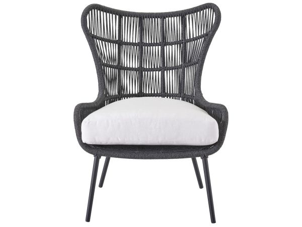 Coastal Living Outdoor Hatteras Chair in Charcoal