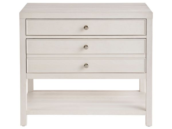 Weekender Saugatuck Nightstand in White Sand