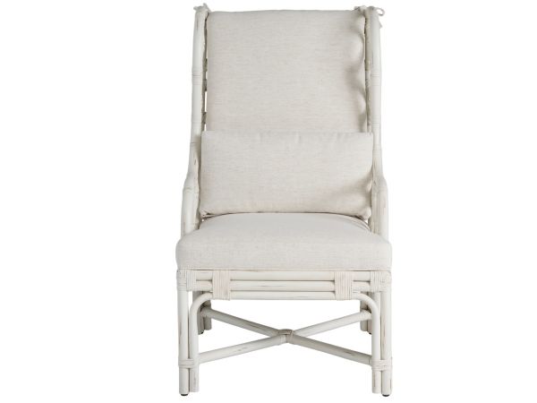 Weekender Santa Rosa Arm Chair in White Rattan