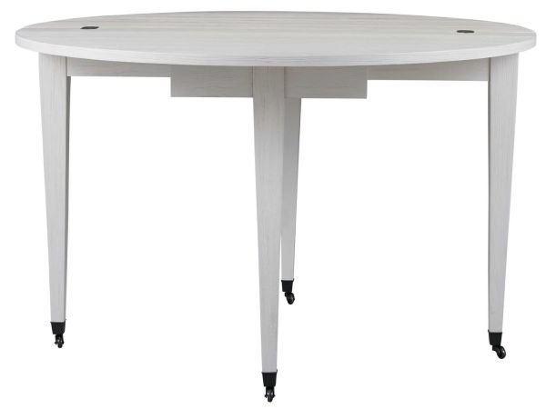 Weekender Watercolor Dining Table in White Sand